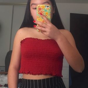 [SOLD] brandy melville red tube top